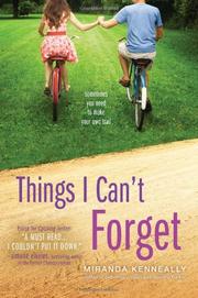 Cover art for THINGS I CAN'T FORGET