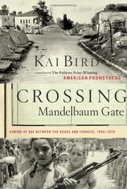 Cover art for CROSSING MANDELBAUM GATE