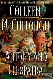 Book Cover for ANTONY AND CLEOPATRA