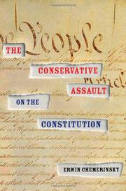 Cover art for THE CONSERVATIVE ASSAULT ON THE CONSTITUTION