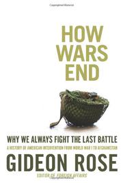 Cover art for HOW WARS END
