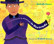 Book Cover for GERTRUDE IS GERTRUDE IS GERTRUDE IS GERTRUDE