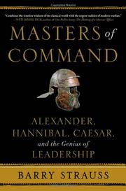 Cover art for MASTERS OF COMMAND