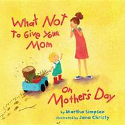 Cover art for WHAT NOT TO GIVE YOUR MOM ON MOTHER'S DAY