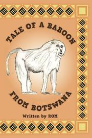 Cover art for Tale of a Baboon from Botswana