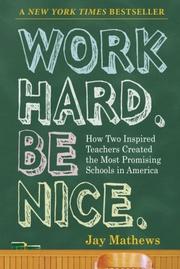 Cover art for WORK HARD. BE NICE.