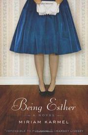 Cover art for BEING ESTHER