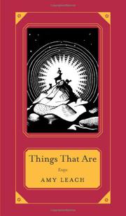 Cover art for THINGS THAT ARE