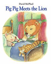 Cover art for PIG PIG MEETS THE LION