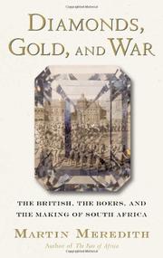 Cover art for DIAMONDS, GOLD AND WAR