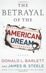 Cover art for THE BETRAYAL OF THE AMERICAN DREAM