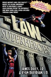Book Cover for THE LAW OF SUPERHEROES