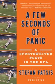 Book Cover for A FEW SECONDS OF PANIC