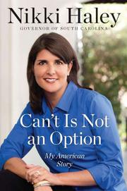 Book Cover for CAN'T IS NOT AN OPTION