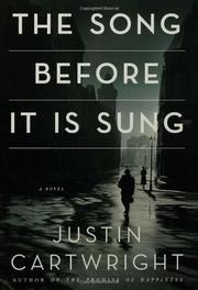 Cover art for THE SONG BEFORE IT IS SUNG