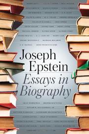 Book Cover for ESSAYS IN BIOGRAPHY