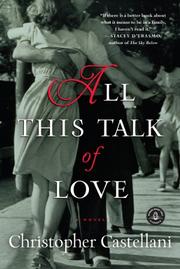Book Cover for ALL THIS TALK OF LOVE