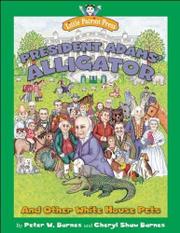 Cover art for PRESIDENT ADAMS' ALLIGATOR
