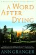 Cover art for A WORD AFTER DYING