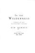 Cover art for IN THE WILDERNESS