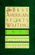 Cover art for THE BEST AMERICAN SPORTS WRITING 1995