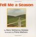 Cover art for TELL ME A SEASON