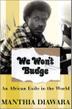 Cover art for WE WON’T BUDGE