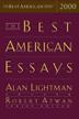 Cover art for THE BEST AMERICAN ESSAYS 2000