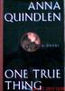 Cover art for ONE TRUE THING