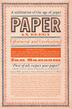 Cover art for PAPER