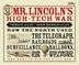 Cover art for MR. LINCOLN’S HIGH TECH WAR