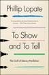 Cover art for TO SHOW AND TO TELL