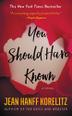 Cover art for YOU SHOULD HAVE KNOWN