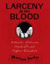 Cover art for LARCENY IN MY BLOOD