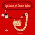 Cover art for UP ABOVE AND DOWN BELOW