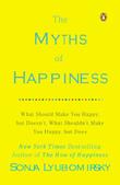 Cover art for THE MYTHS OF HAPPINESS