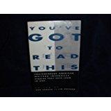Cover art for YOU'VE GOT TO READ THIS