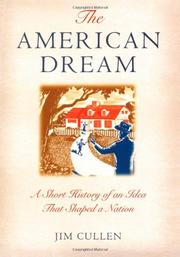 Cover art for THE AMERICAN DREAM