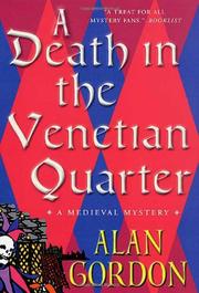Cover art for A DEATH IN THE VENETIAN QUARTER