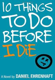Cover art for 10 THINGS TO DO BEFORE I DIE