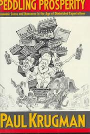 Book Cover for PEDDLING PROSPERITY