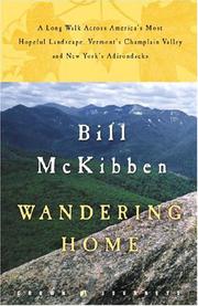 WANDERING HOME by Bill McKibben