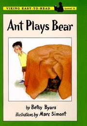 Book Cover for ANT PLAYS BEAR