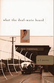 Cover art for WHAT THE DEAF-MUTE HEARD