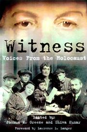 Book Cover for WITNESS