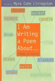 Cover art for I AM WRITING A POEM ABOUT...