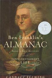 Book Cover for BEN FRANKLIN’S ALMANAC