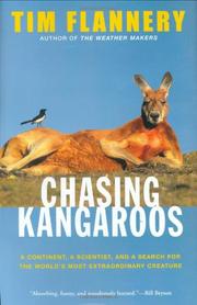 Cover art for CHASING KANGAROOS