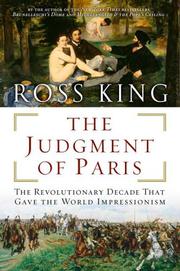 THE JUDGMENT OF PARIS by Ross King