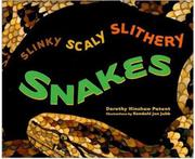 Cover art for SLINKY, SCALY, SLITHERY SNAKES